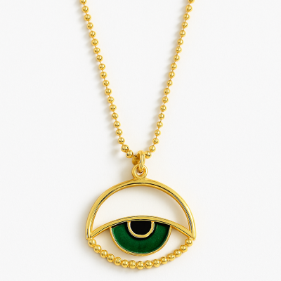 Μάτι με σμάλτο - Κολιέ